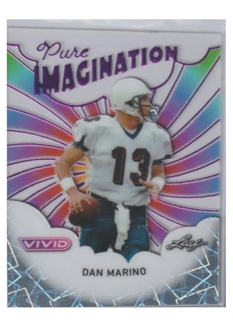 2025 Leaf Vivid Pure Imagination Dan Marino #PB-7 card