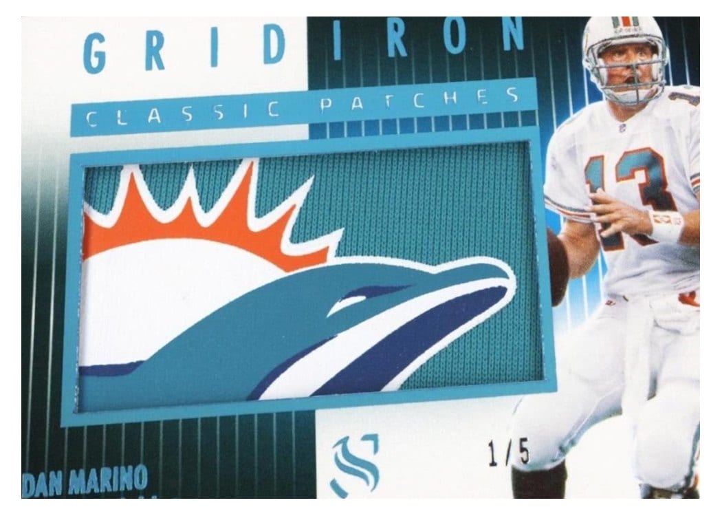 2025 Panini Silhouette Gridiron Classic Patches Dan Marino #14 card