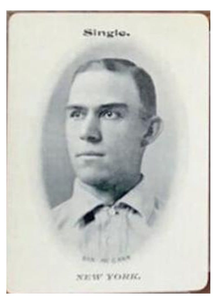 1906 Fan Craze NL Dan McGann card