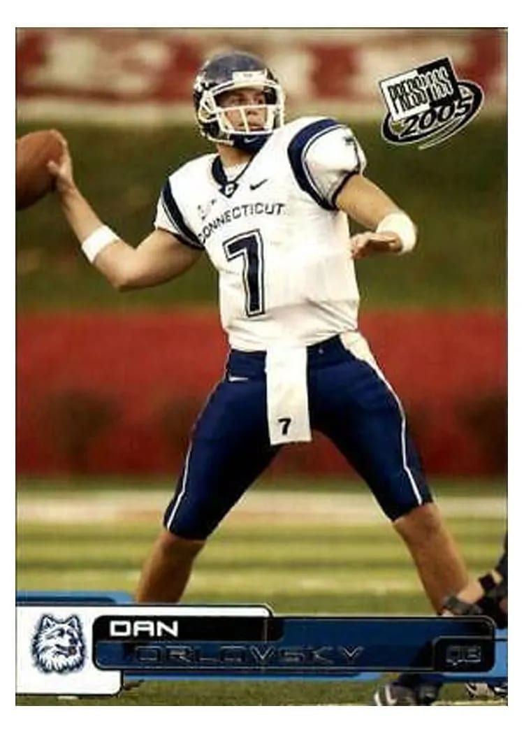2005 Press Pass Dan Orlovsky #7 card