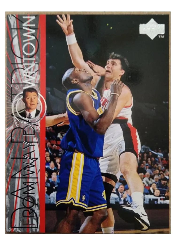 1997 Upper Deck Game Dated Memorable Moments Dan Patrick #352 card