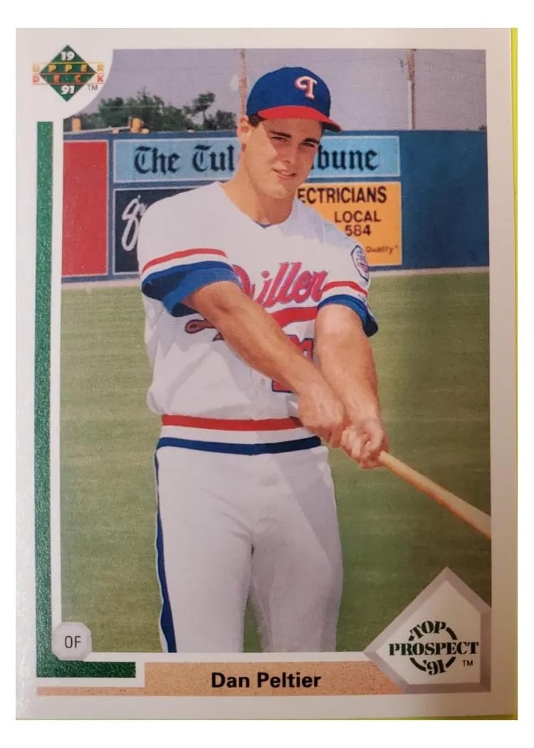 1991 Upper Deck Base Set Dan Peltier #69 card