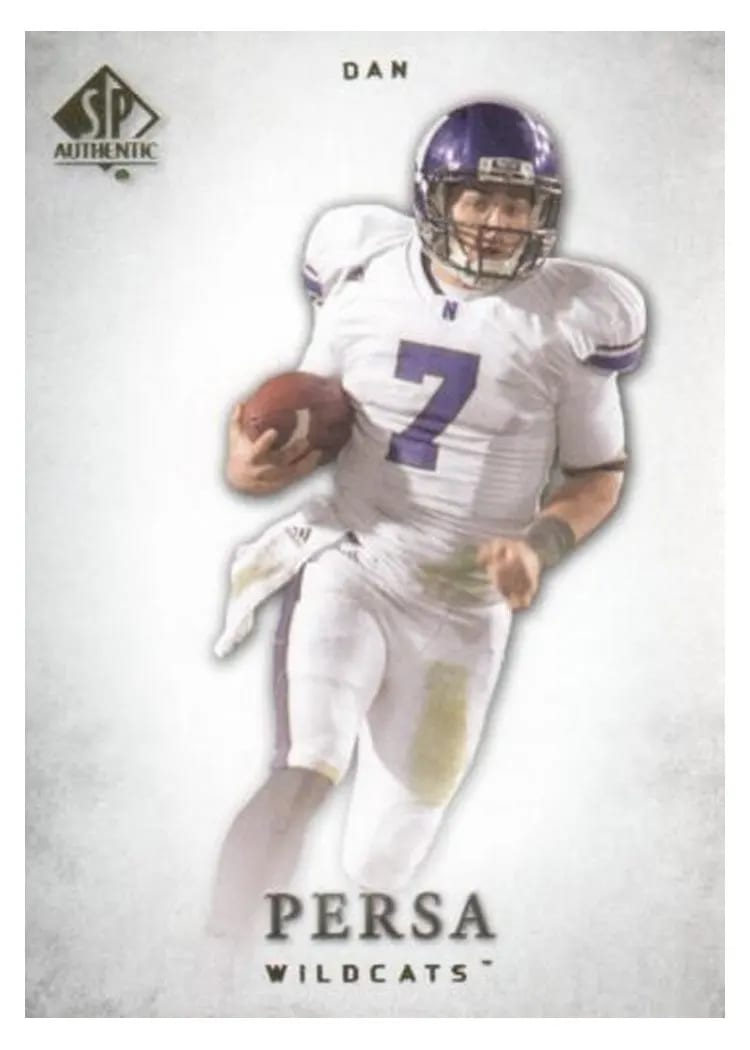 2012 SP Authentic Dan Persa #74 card