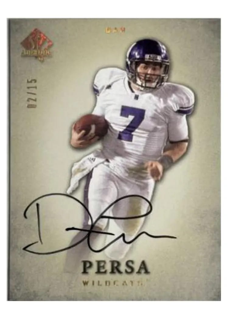 2012 SP Authentic Dan Persa #74 card