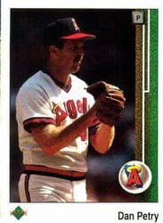 1989 Upper Deck Base Set Dan Petry #552 card
