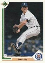 1991 Upper Deck Base Set Dan Petry #316 card