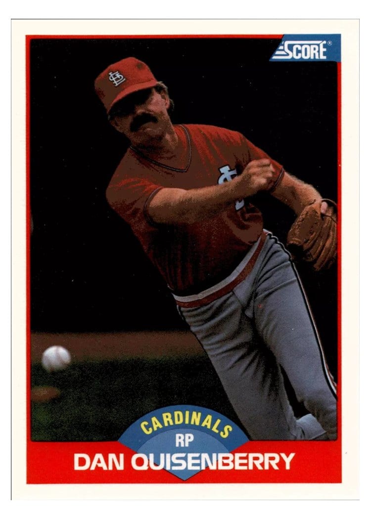 1989 Score Dan Quisenberry #520 card