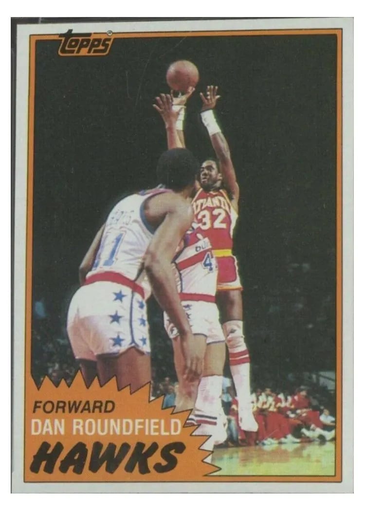 1981 Topps Dan Roundfield #2 card