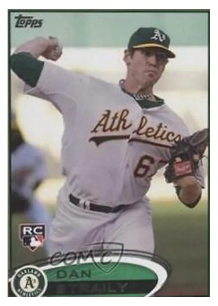 2012 Topps Update Dan Straily #US128 card