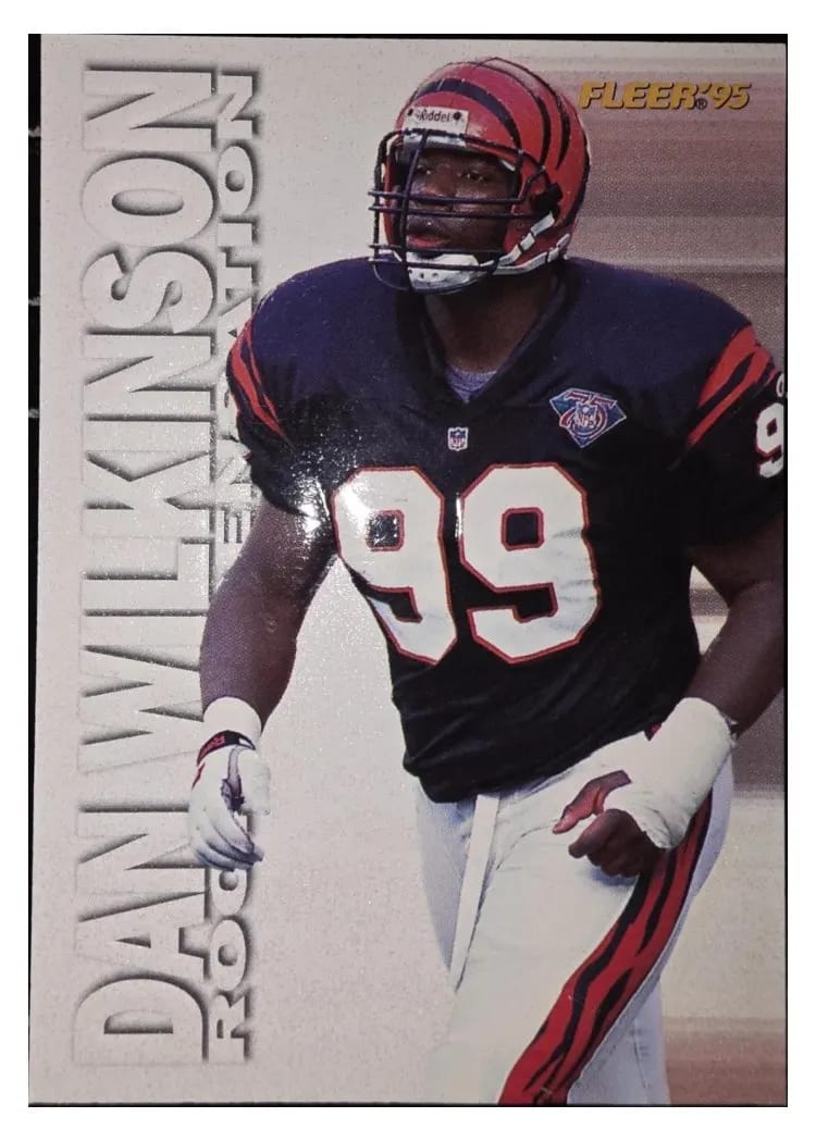 1995 Fleer Rookie Sensations Dan Wilkinson #18 card