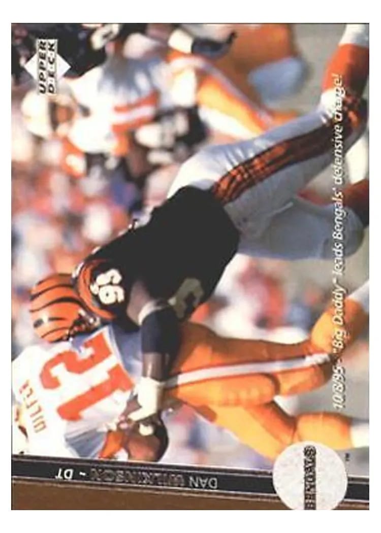 1996 Upper Deck Dan Wilkinson #97 card