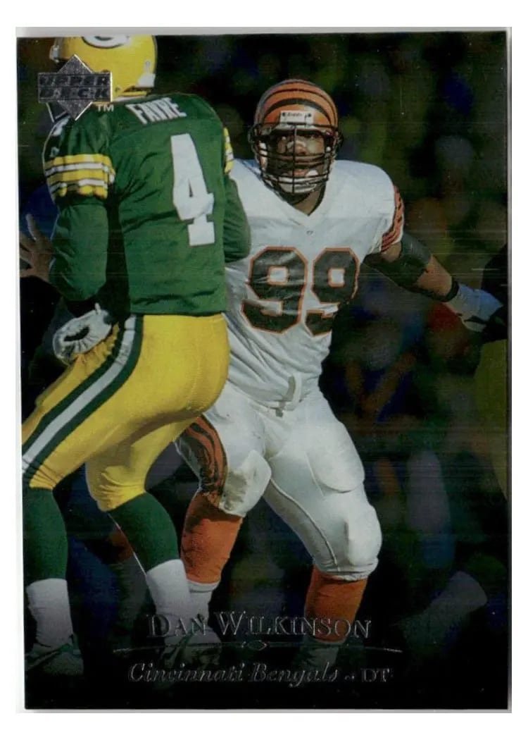 1996 Upper Deck Silver Dan Wilkinson #6 card