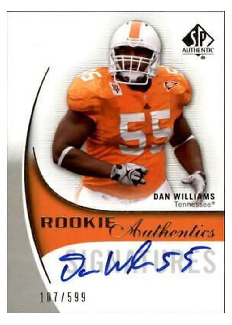 2010 SP Authentic Dan Williams #145 card