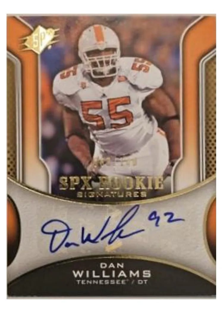 2010 Spx Dan Williams #146 card