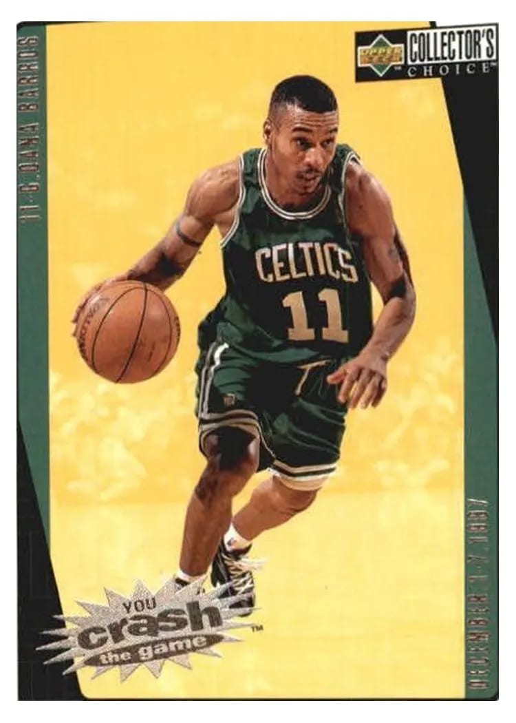 1997 Collector's Choice Crash the Game Dana Barros #C2 card