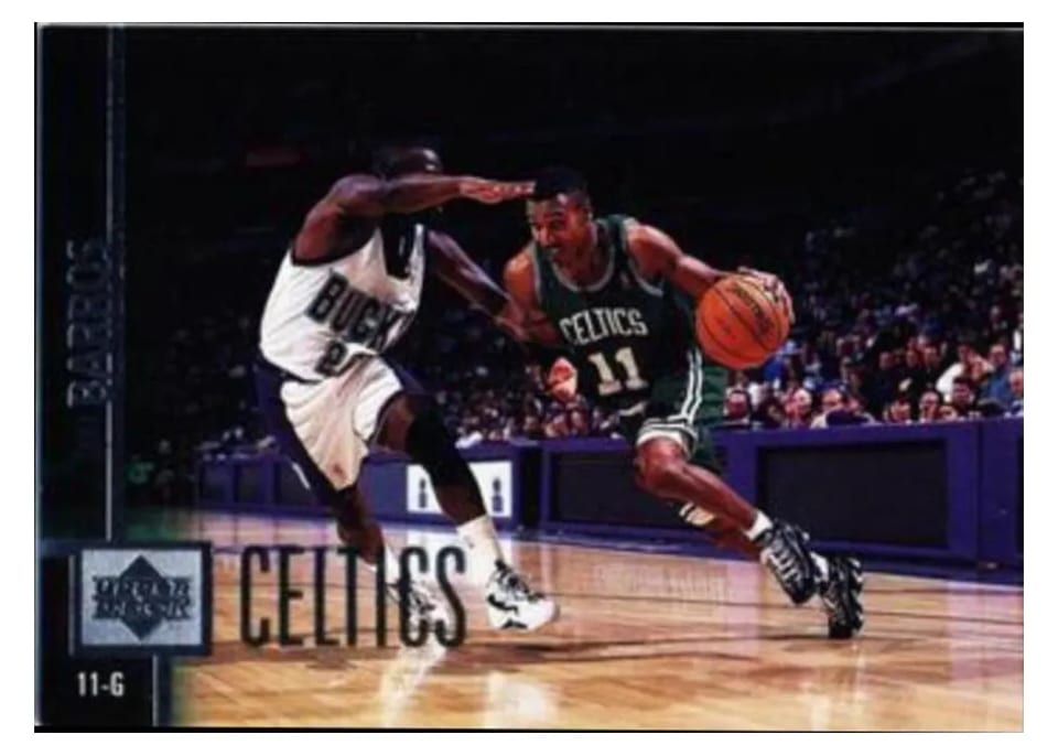 1997 Upper Deck Dana Barros #5 card