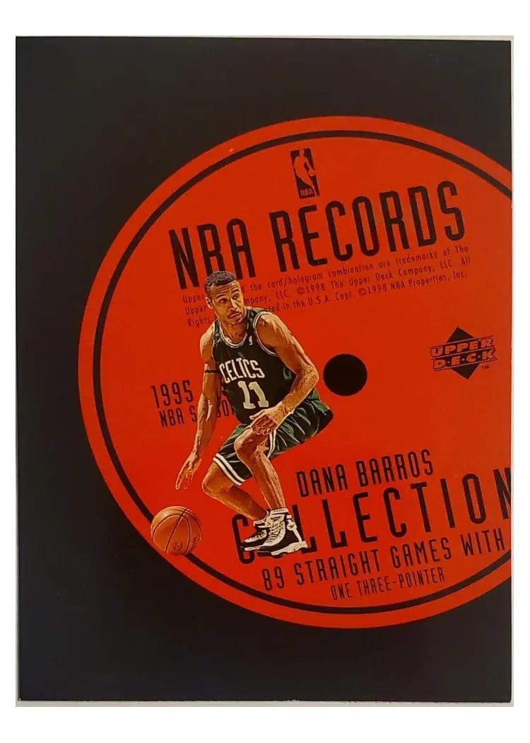 1997 Upper Deck Records Collection Dana Barros #RC2 card