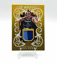 2024 Panini Origins WNBA Art Nouveau Memorabilia Dana Evans #AN-DE card