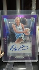 2024 Panini Prizm WNBA Throwback Signatures Dana Evans #TB-DE card