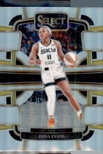 2024 Panini Select WNBA Base Set Dana Evans #73 card