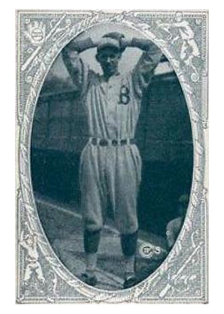 1922 E120 American Caramel Dana Fillingim card