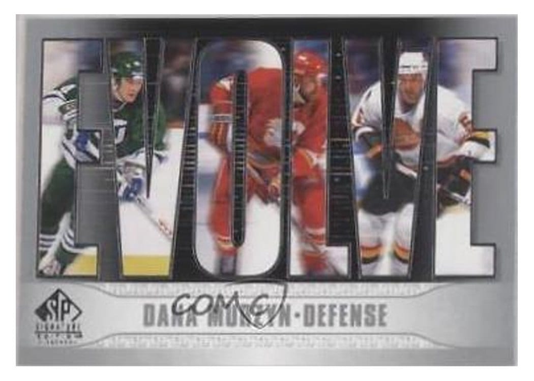 2020-21 SP Signature Edition Legends Evolve Dana Murzyn #E-11 card