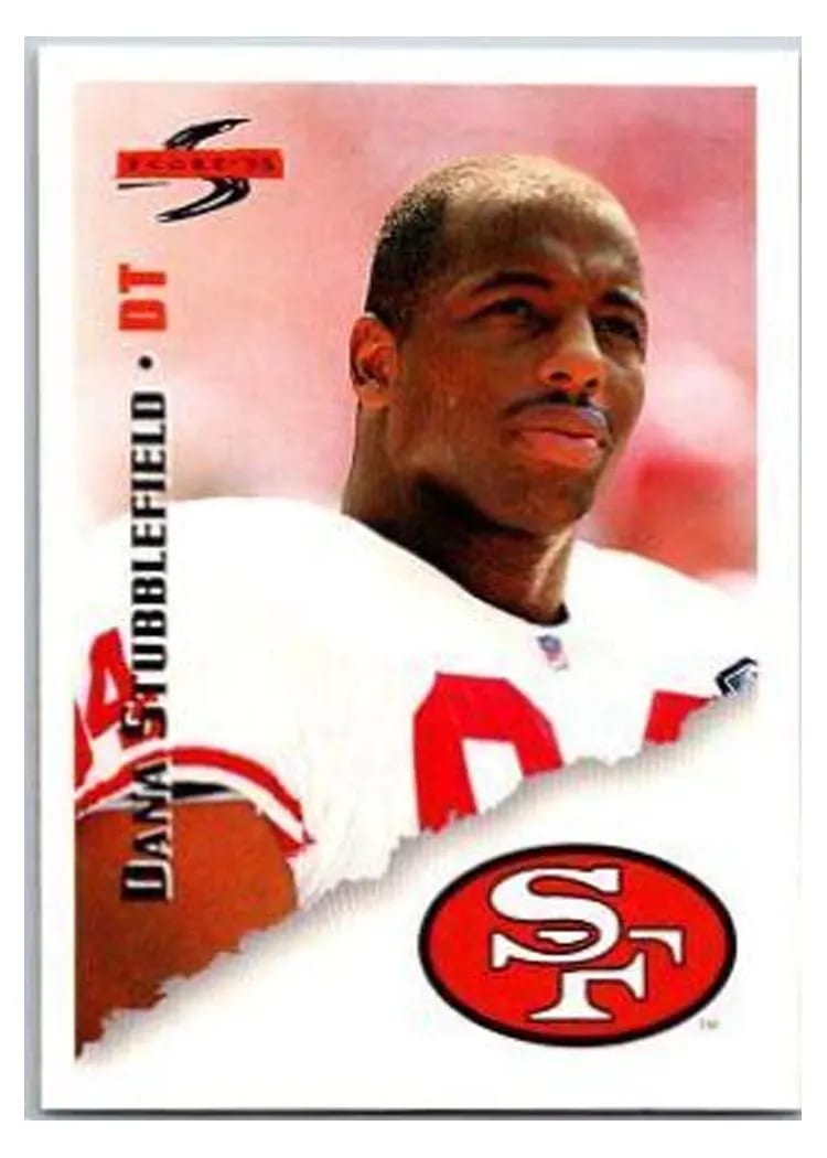 1995 Panini Score Dana Stubblefield #148 card