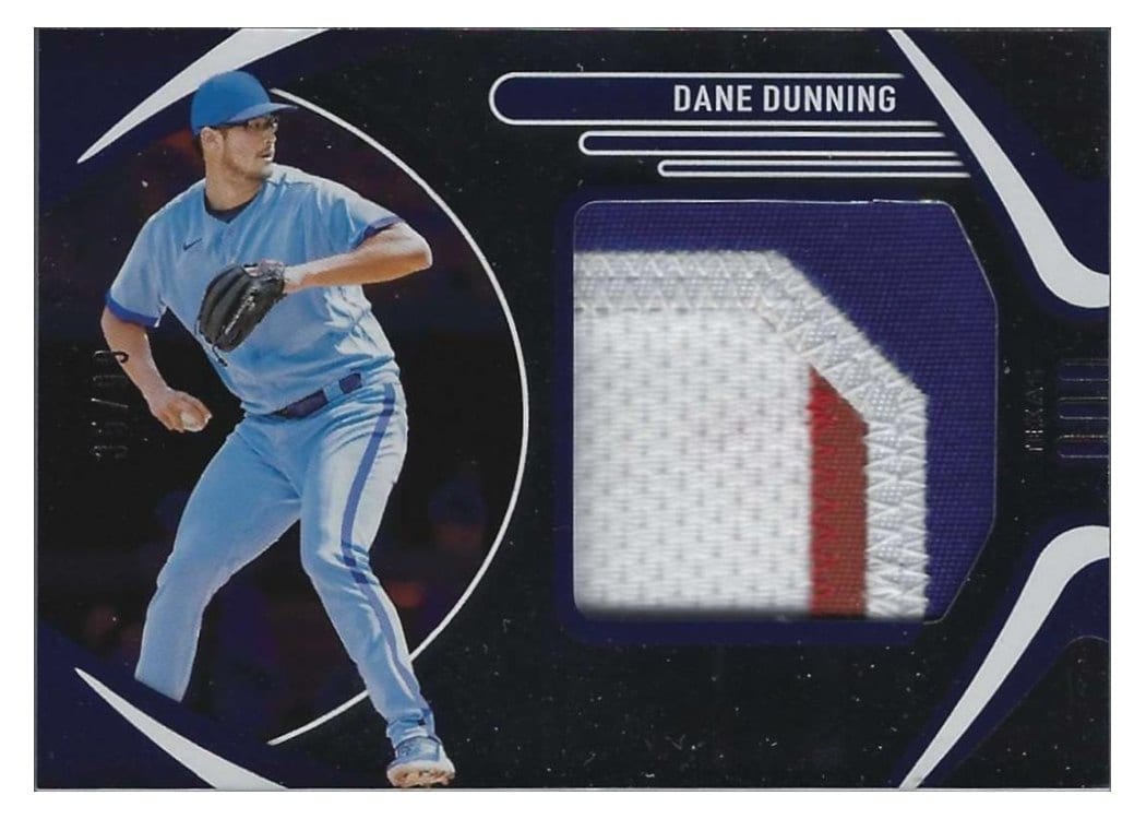 2022 Panini Absolute Patches Dane Dunning #P-DD card