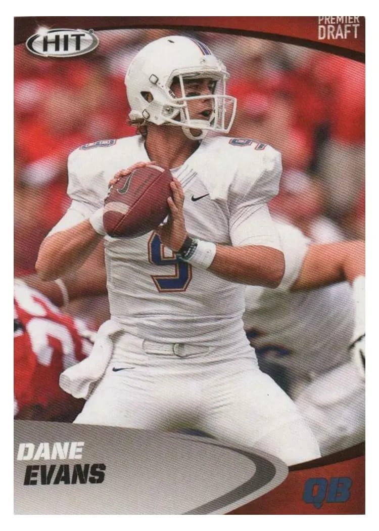 2017 Sage Hit Premier Draft Dane Evans Blue #8