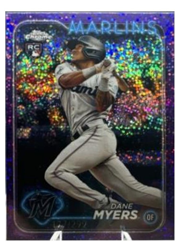 2024 Topps Chrome Base Set Dane Myers #46 card