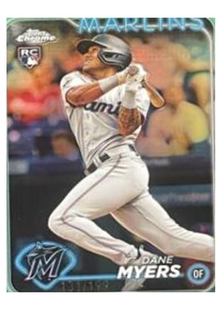 2024 Topps Chrome Base Set Dane Myers #46 card