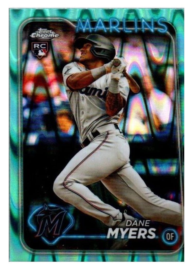 2024 Topps Chrome Base Set Dane Myers #46 card