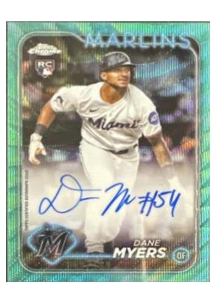 2024 Topps Chrome Base Set Dane Myers #46 card