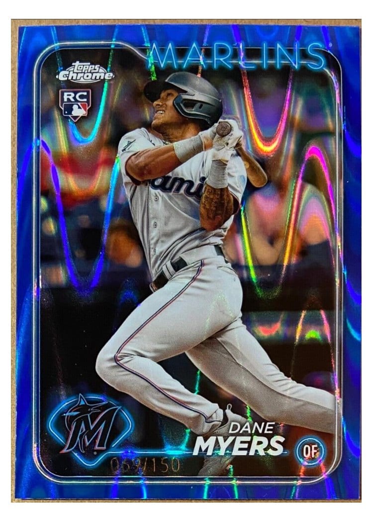 2024 Topps Chrome Base Set Dane Myers #46 card