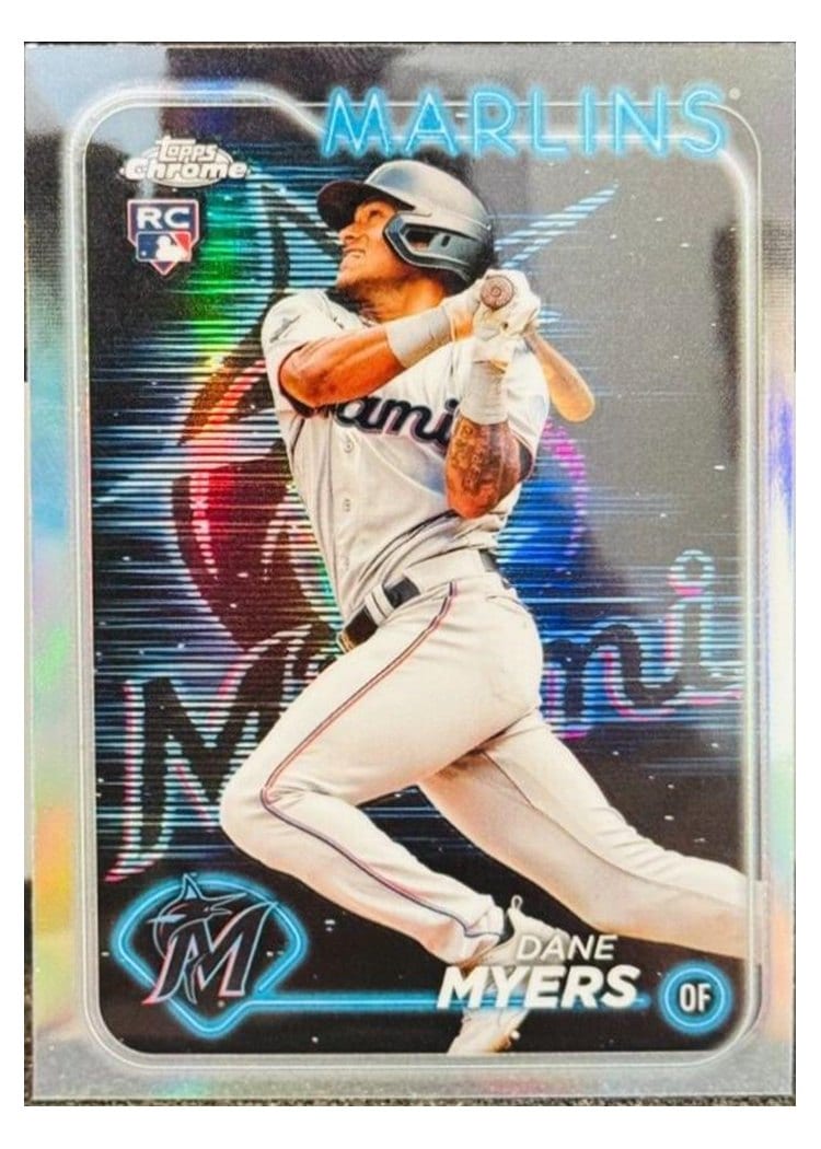 2024 Topps Chrome Base Set Dane Myers #46 card