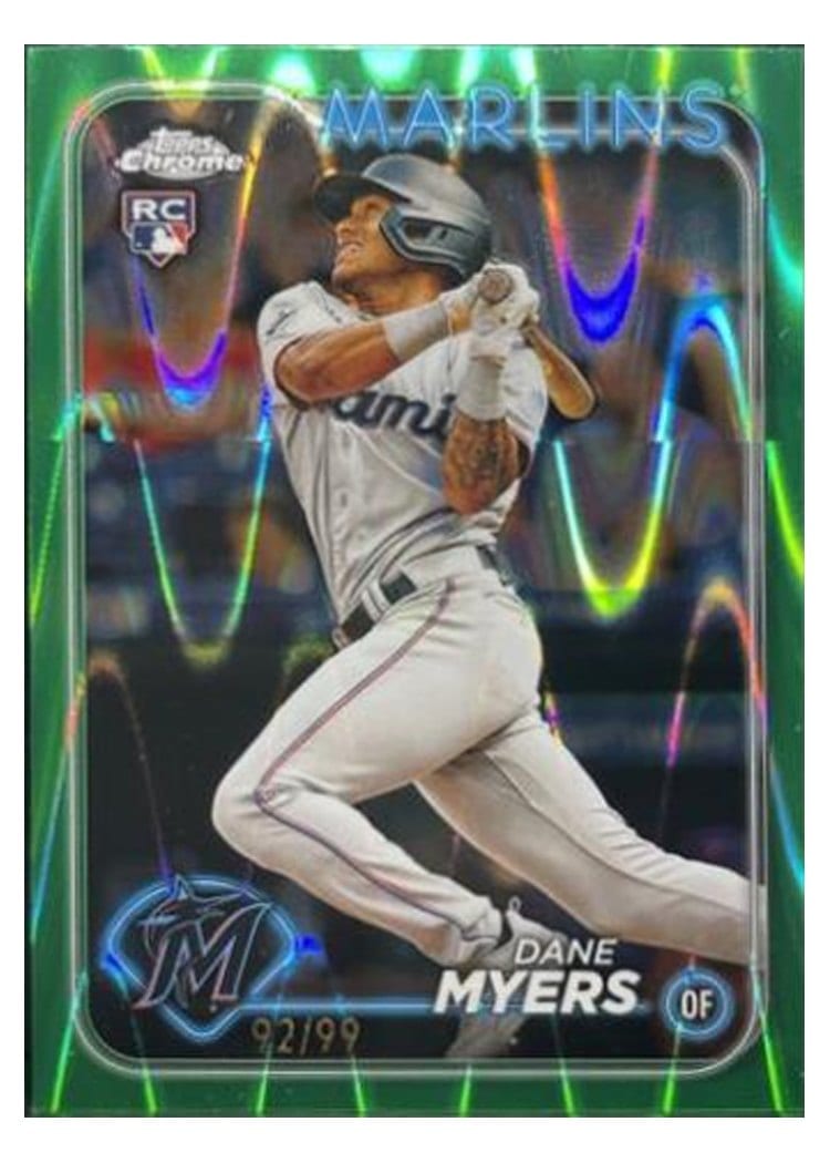 2024 Topps Chrome Base Set Dane Myers #46 card