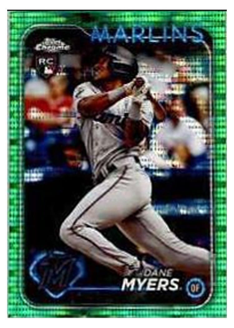 2024 Topps Chrome Base Set Dane Myers #46 card