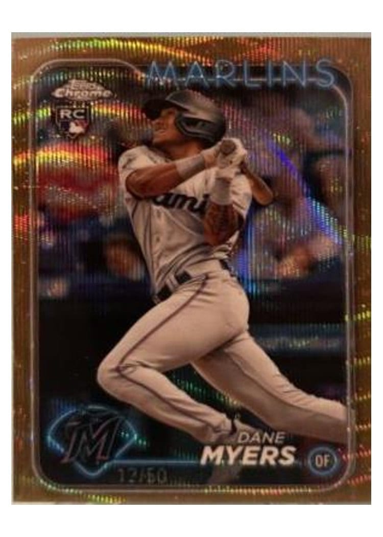 2024 Topps Chrome Base Set Dane Myers #46 card