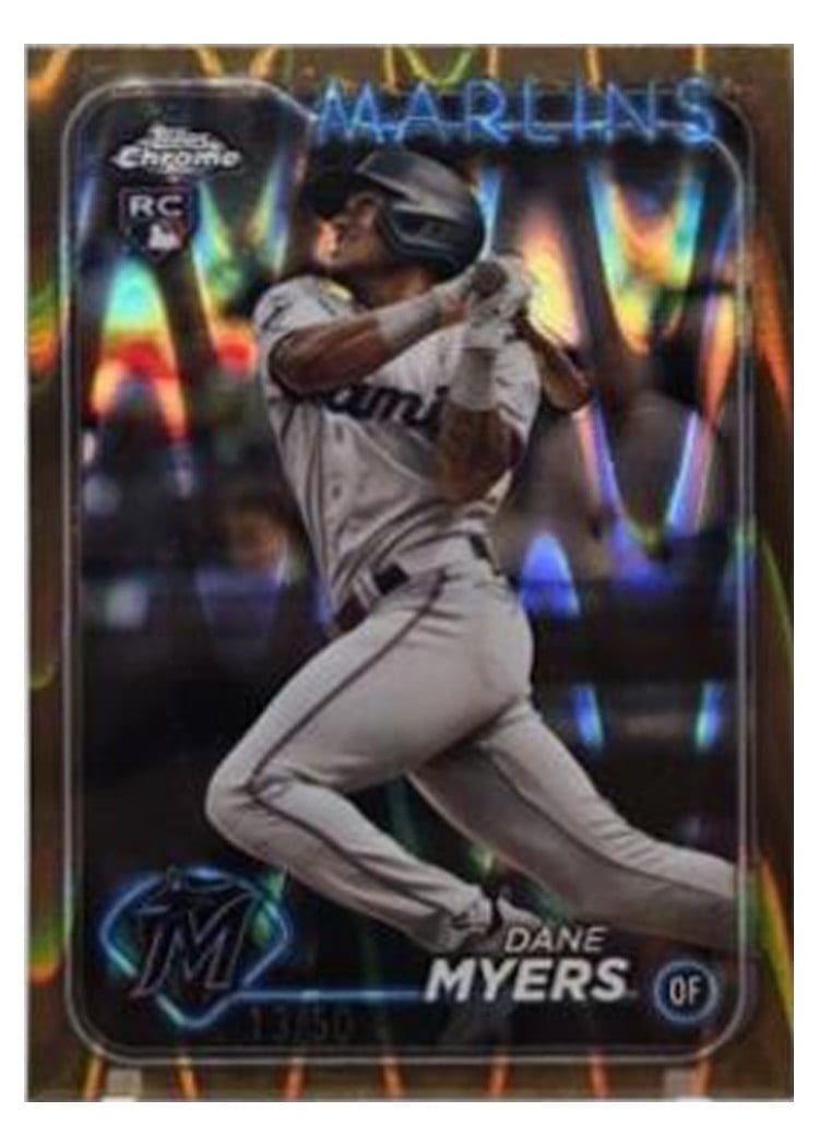 2024 Topps Chrome Base Set Dane Myers #46 card