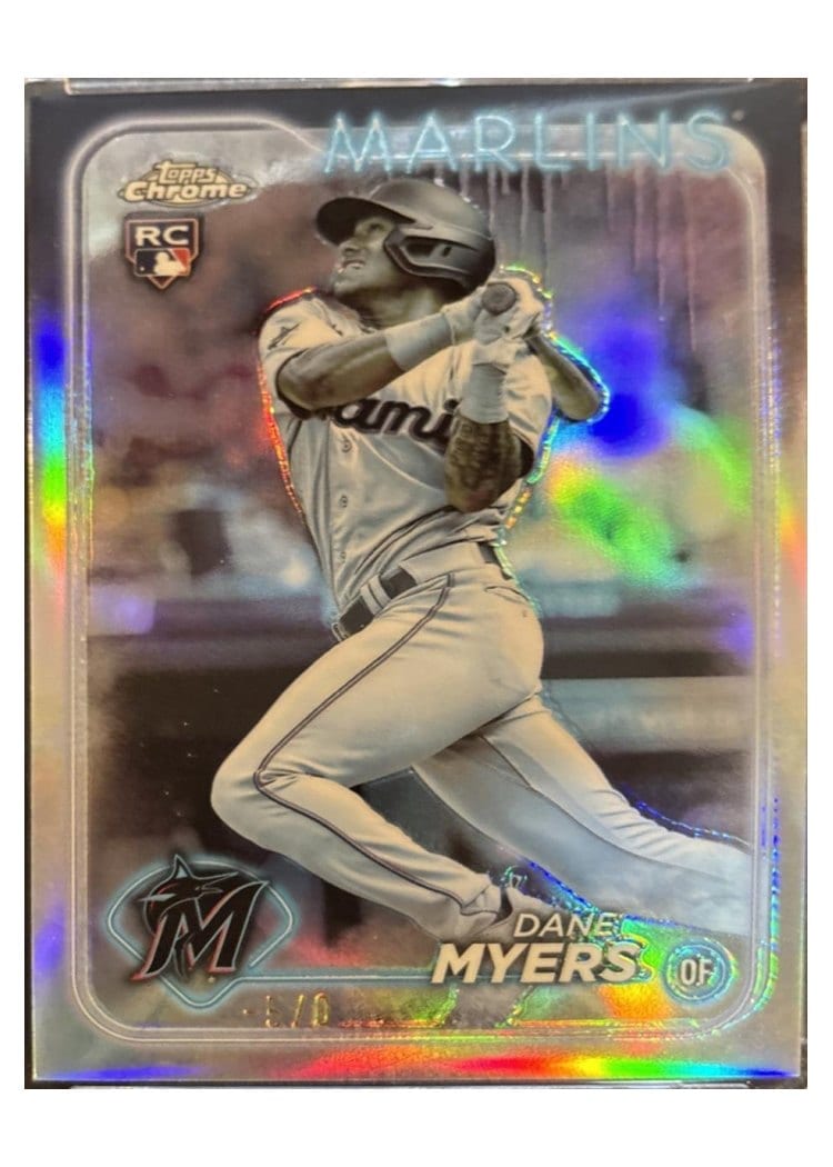 2024 Topps Chrome Base Set Dane Myers #46 card
