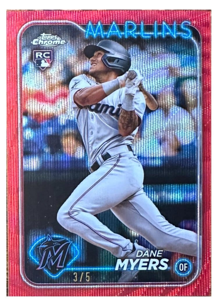 2024 Topps Chrome Base Set Dane Myers #46 card