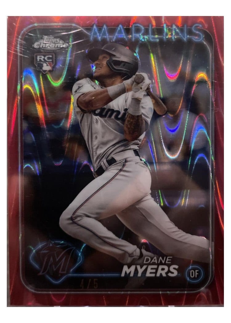 2024 Topps Chrome Base Set Dane Myers #46 card