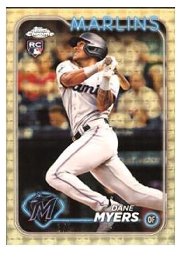 2024 Topps Chrome Base Set Dane Myers #46 card
