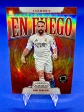 2025 Panini Prizm FIFA Club World Cup En Fuego Dani Carvajal #23 card