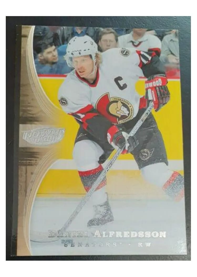 2005 Upper Deck Power Play Daniel Alfredsson #60 card