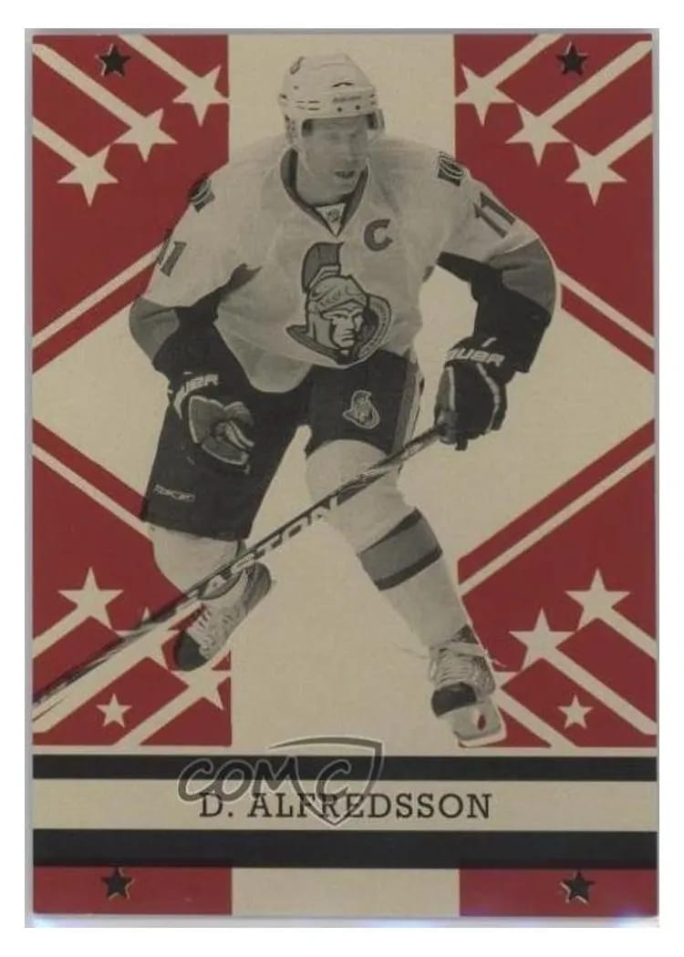 2011 O-Pee-Chee Daniel Alfredsson card