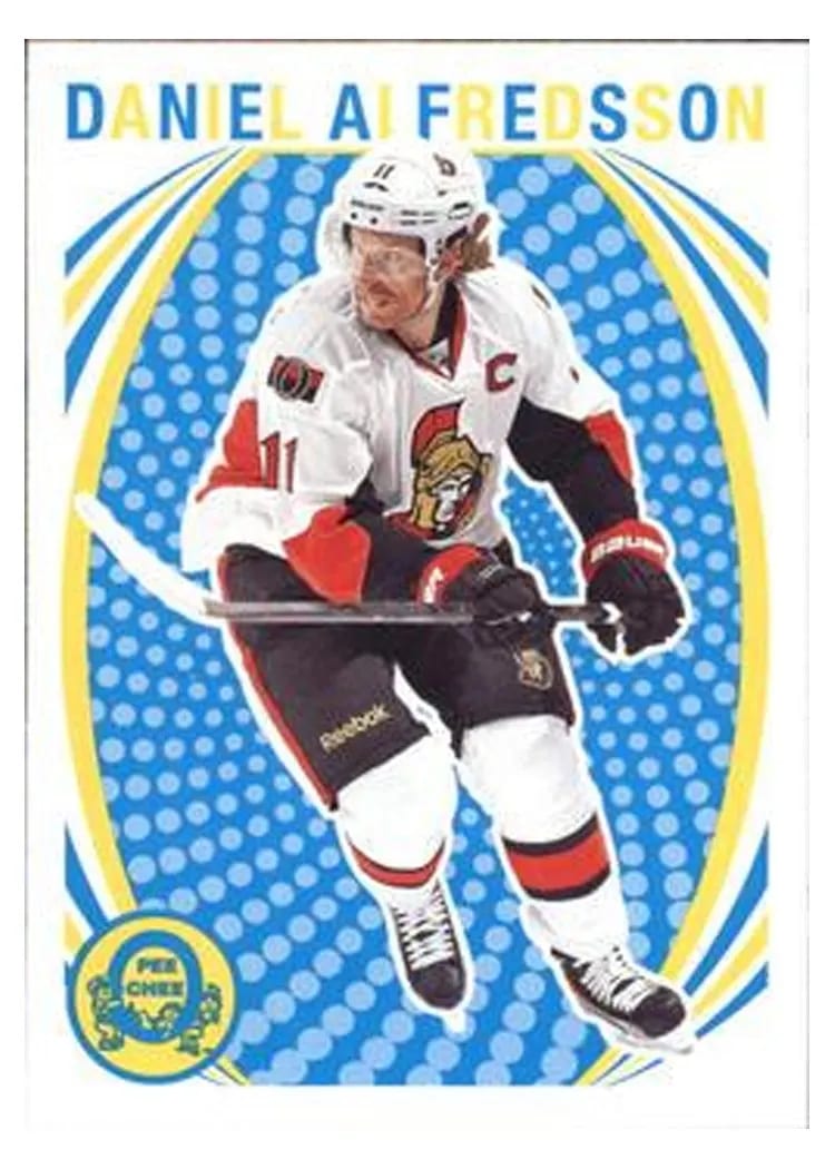 2013 O-Pee-Chee Daniel Alfredsson card