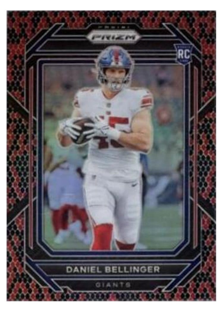 2022 Panini Prizm Base Set Daniel Bellinger #364 card