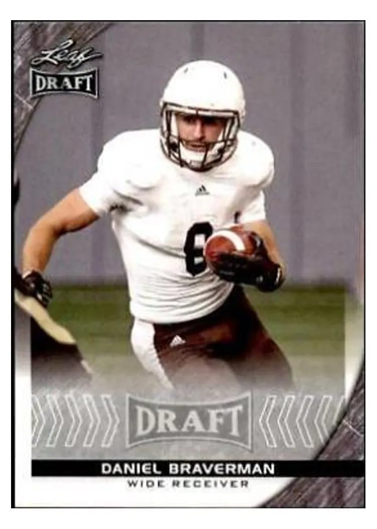 2016 Leaf Draft Daniel Braverman #20 card