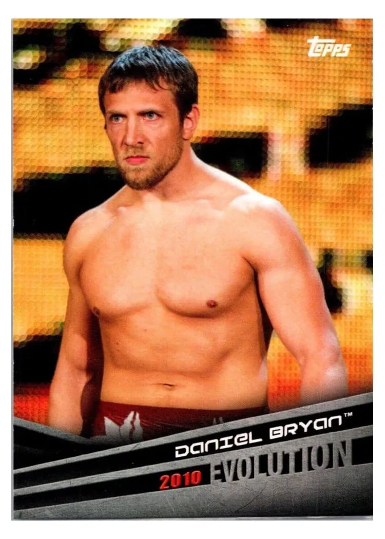 2018 Topps WWE Evolution Daniel Bryan #E-12 card
